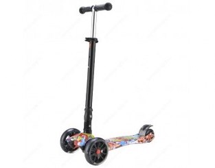 Самокат Ecoline Morris Folding Shine Monster