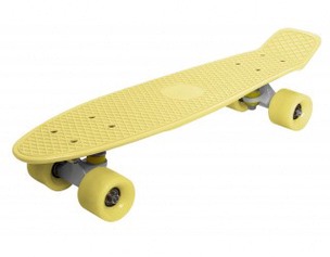 Мини круизер Fish Skateboard 22 желтый
