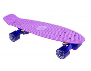 Мини круизер Fish Skateboard 22 фиолетовый