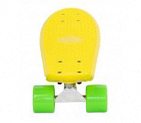 Мини круизер Fish Skateboard 22 желто-зеленый
