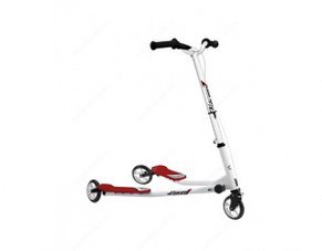Самокат Fliker F1 красный-белый