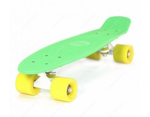 Мини круизер Hubster Cruiser 22 Green Yellow
