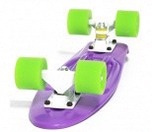 Мини круизер Hubster Cruiser 22 Purple Green