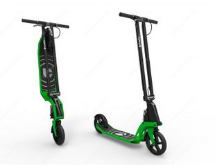Самокат Kleefer Pure 180 зеленый